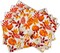 Fall Placemats 12×18 Inches Set of 4 Watercolor Pumpkin(Watercolor Pumpkin)